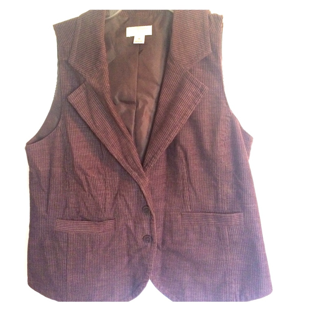Brown vest
