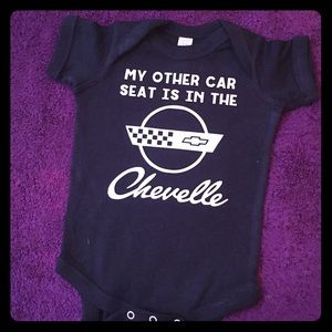 My Other Car Seat is in the Chevelle - Baby Onesie