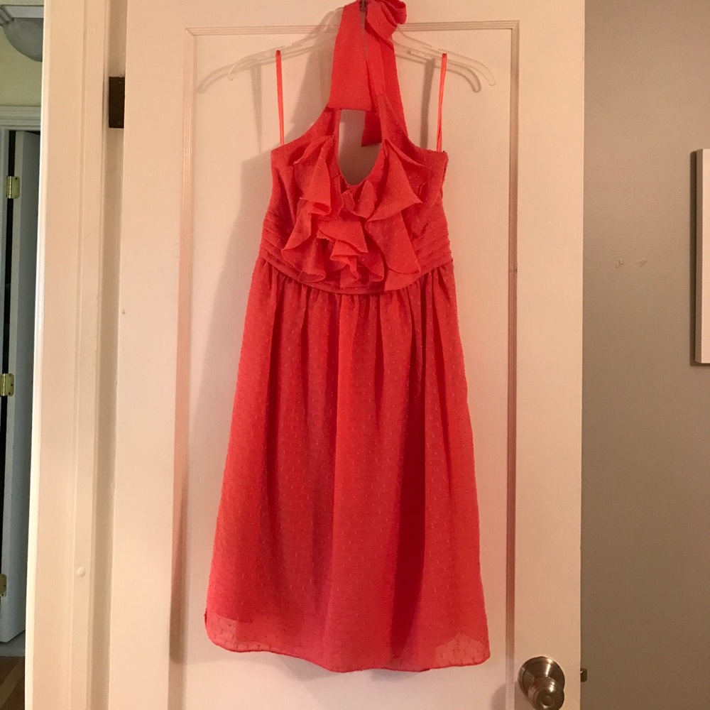 Pink Halter Sundress