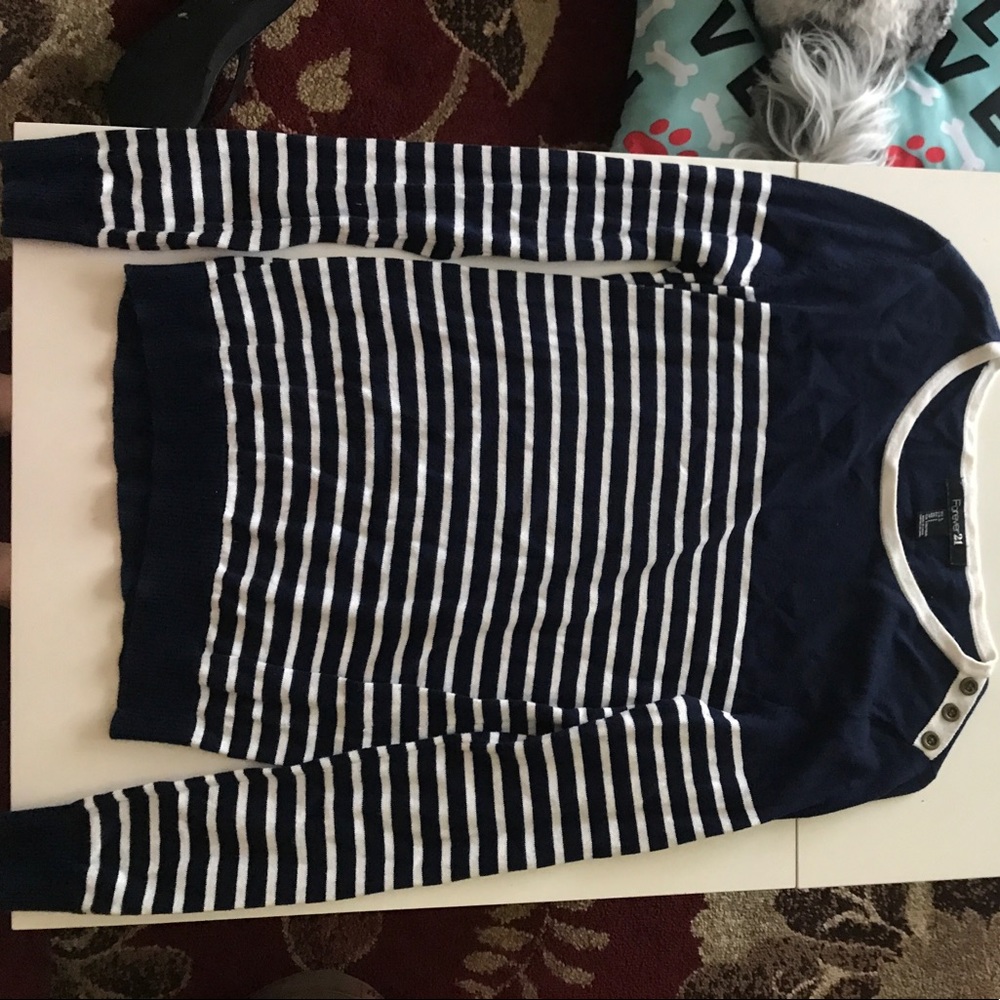 Forever 21 Navy Sweater