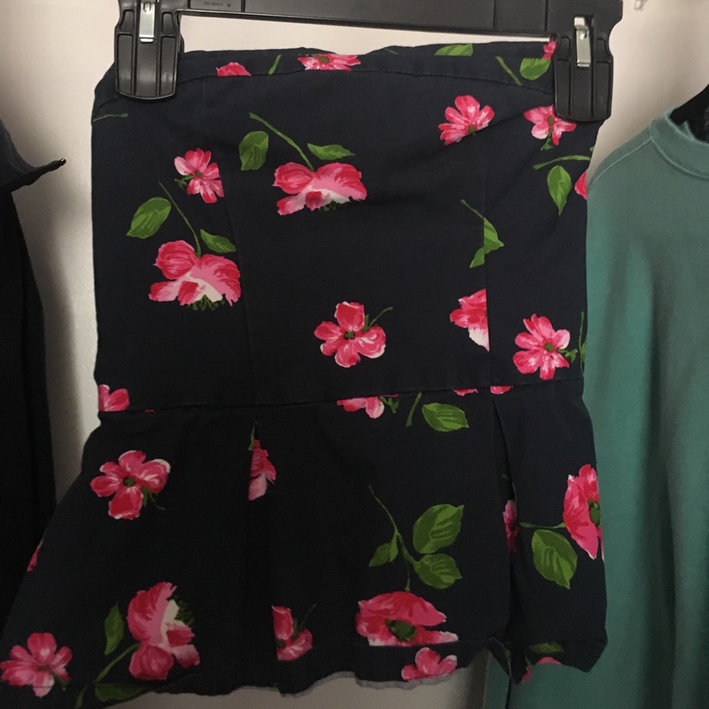 Holister strapless top