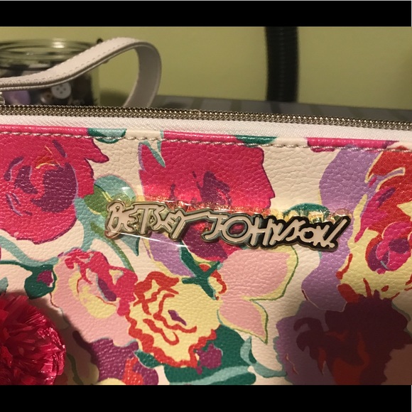 Betsey Johnson Dress Floral Pouch - Picture 4 of 5