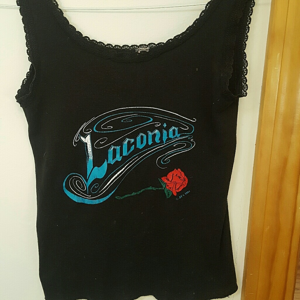 Vintage biker tank top '91