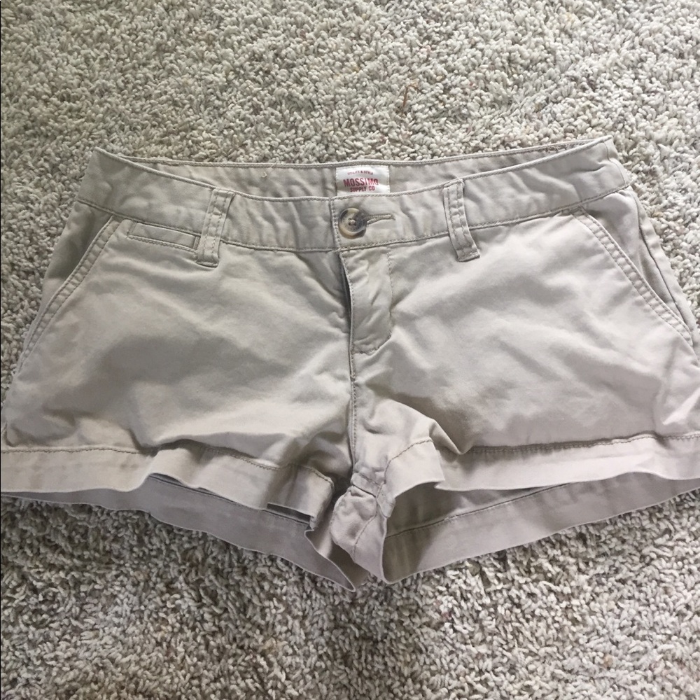 Mossimo Khaki Shorts Sz 5