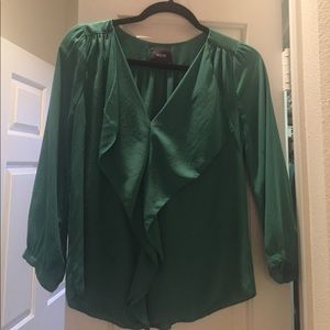 Anthropologie Maeve silk blouse size 2