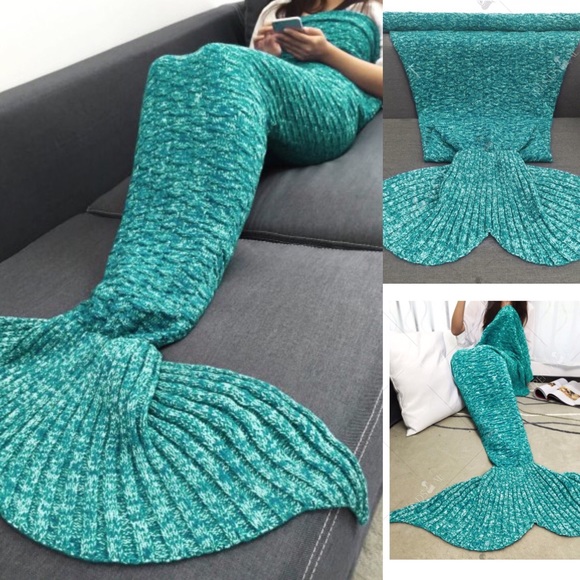 Other - Soft Mermaid Tail Style Blanket
