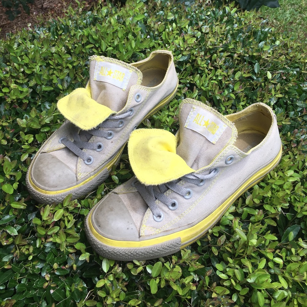 Converse All-Star 2 Tongue Yellow and Grey