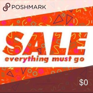 Closet close out sale; Make me an offer!