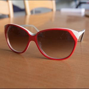 Selima Zazou Sunglasses in red