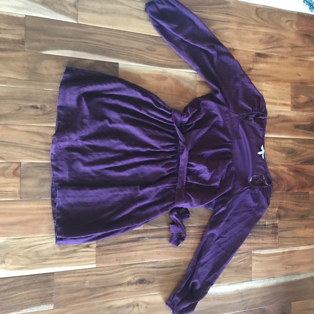 Maroon dress. Worn once.