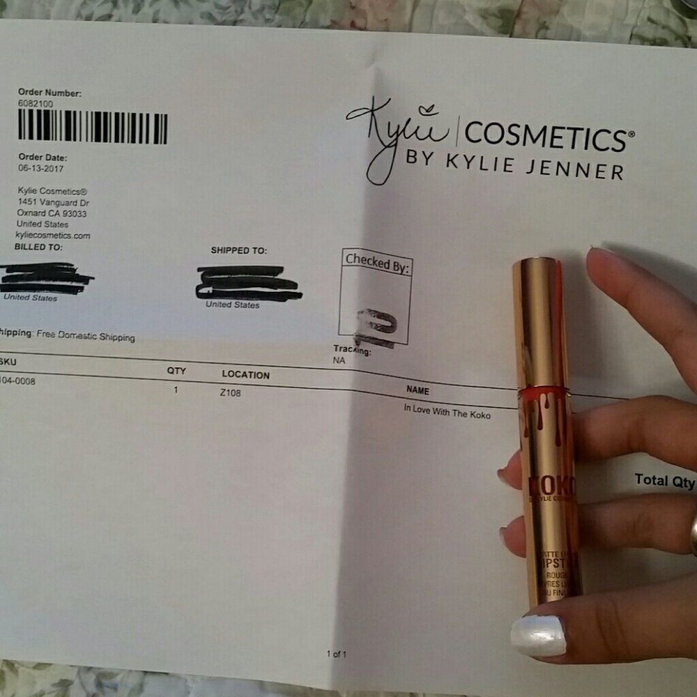 Kylie matte lip