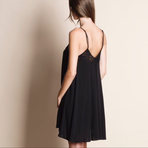 Strappy Lace Mini Dress - Picture 3 of 4