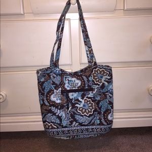 JAVA BLUE *RETIRED* Vera Bradley Bucket Tote