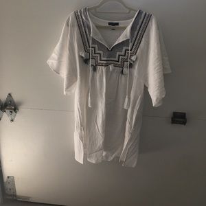J. Crew embroidered cover up dress