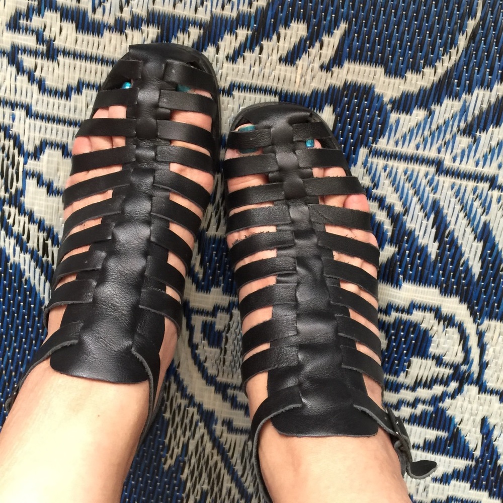 Black shoes