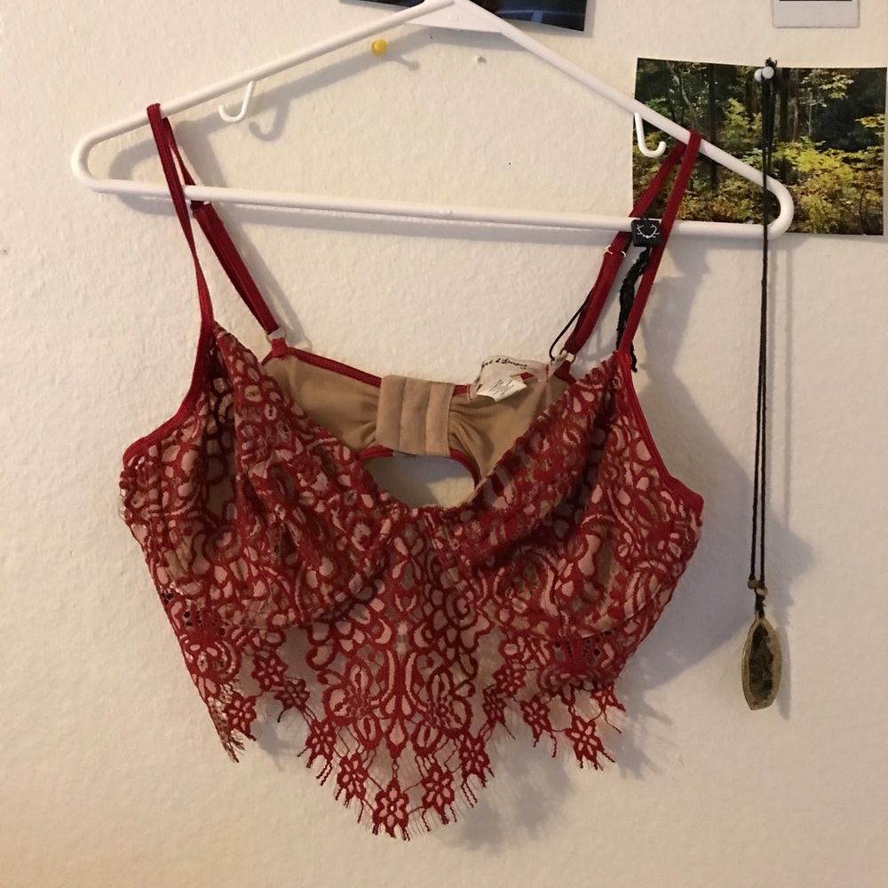 Red for love of lemons brallete