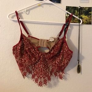 Red for love of lemons brallete