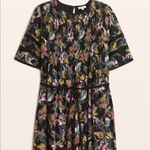 Aritzia Sonore Dress XXS black floral