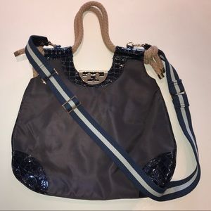 Tory burch satchel w shoulder strap  never used