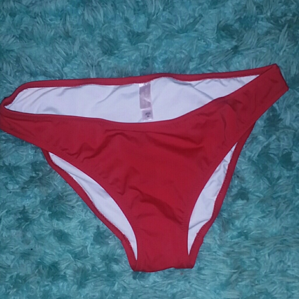 red bikini bottom
