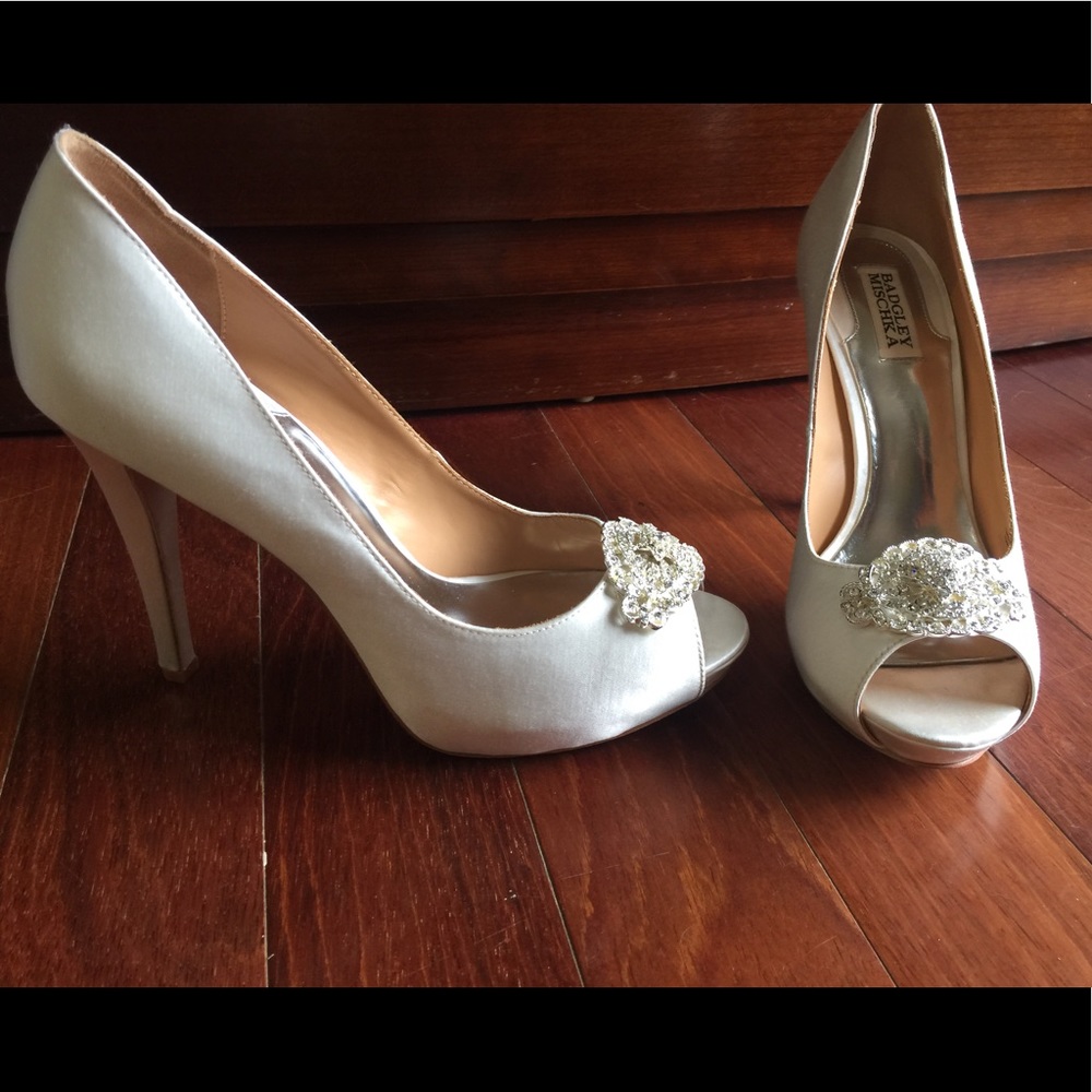 Badgley Mischka Bridal Heels