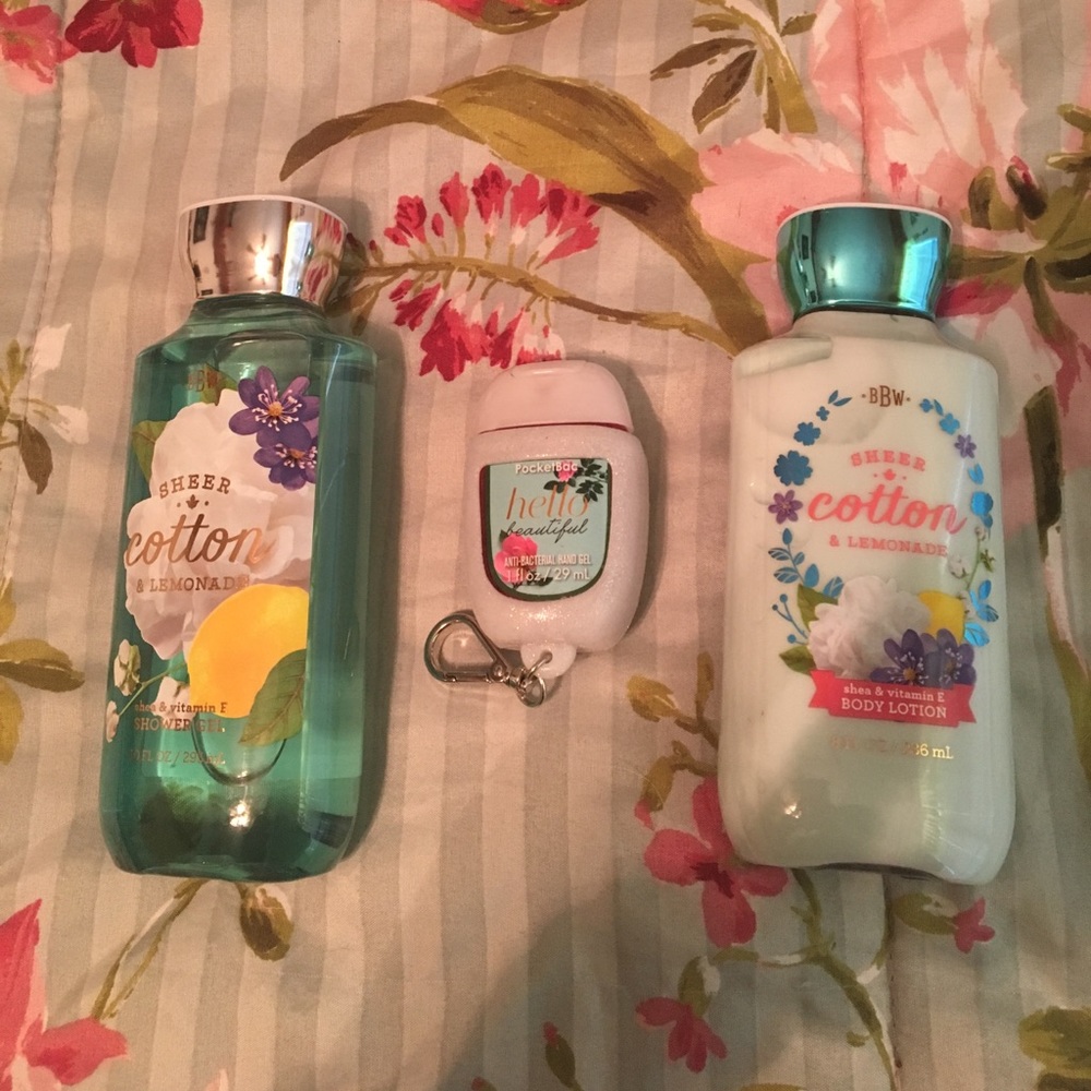 Bath& Body works products