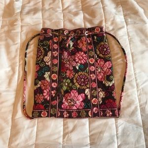Vera Bradley drawstring backpack purse