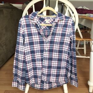 J.Crew Popover Button Down Shirt