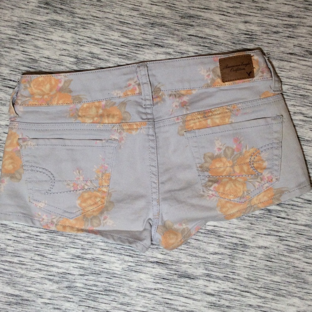 Floral American Eagle Shorts