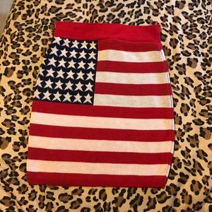 American Flag skirt