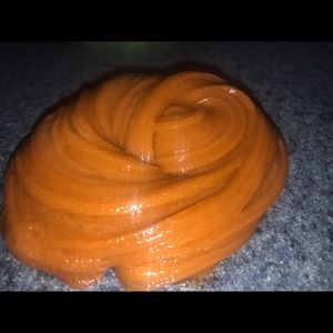 Burnt orange slime!