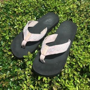 Reef Pink Thick Flipflops