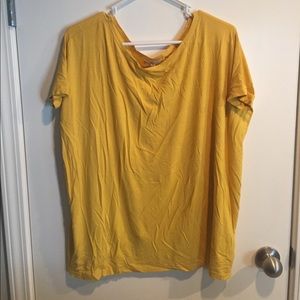 Yellow piko bamboo top