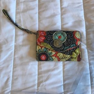 Vera Bradley wristlet wallet