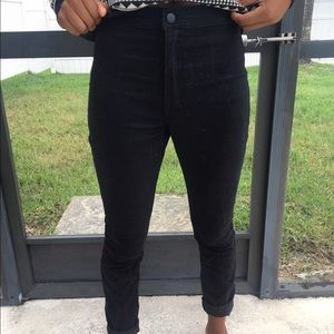 Forever 21 black high waisted jeans