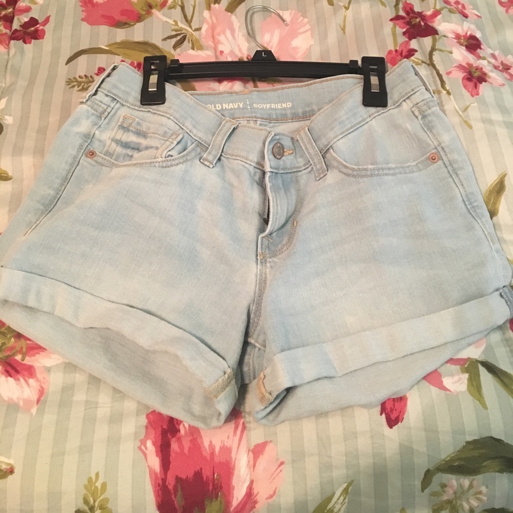 Boyfriend cut shorts