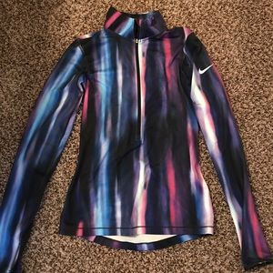 Nike pro dri-fit quarter zip jackets