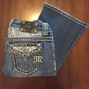 Flare Fit Miss Me Jeans