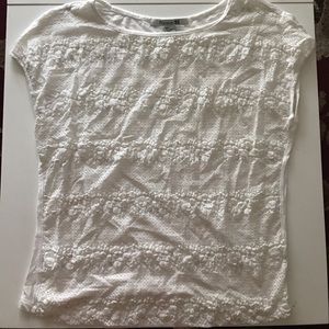 Forever 21 Sheer Lace Top