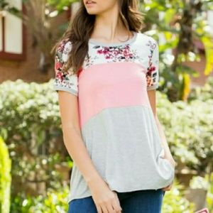 Curvy girls floral top