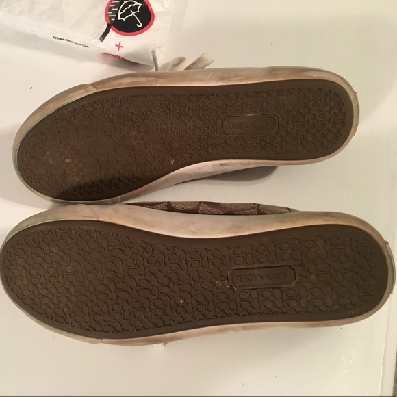 Coach sneakers size 7 - Picture 4 of 5