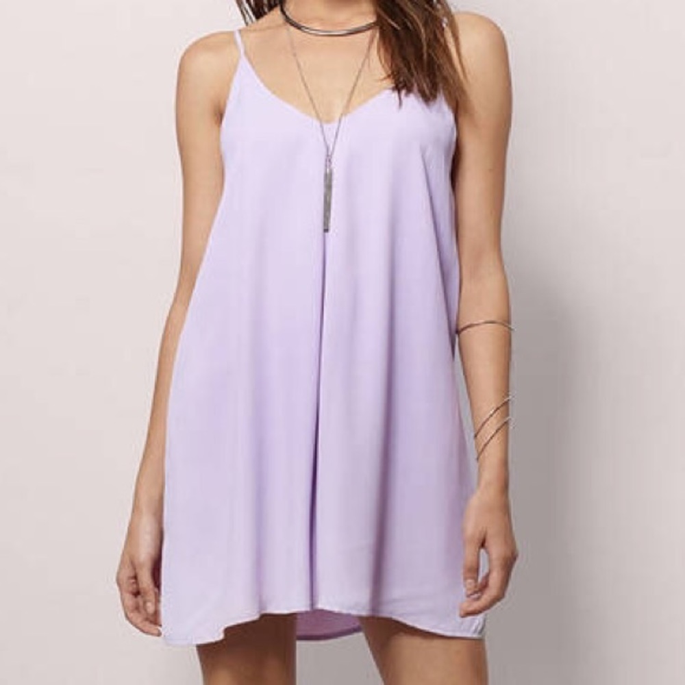 Tobi Feeling Cami Lavender Shift Dress