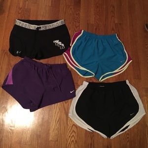 Nike and Under armor shorts!