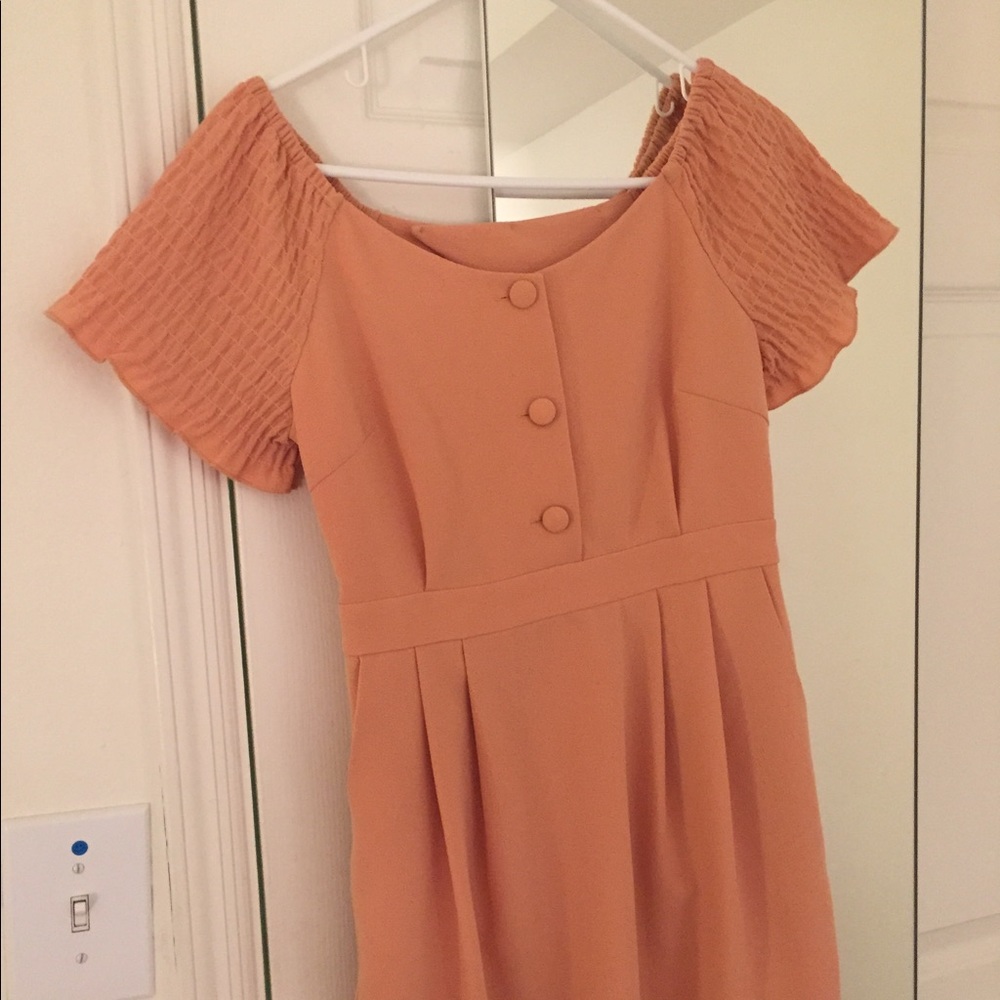 Banana baby dress backless with heart shape