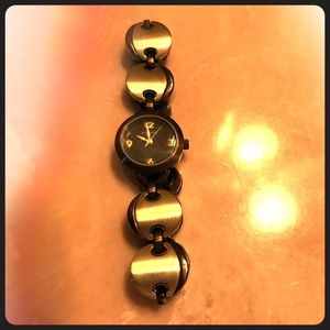 Bronze and Gold Ladies Fossil Watch