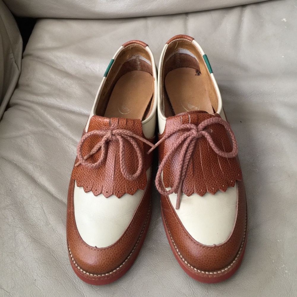 Brown &bcream shoes