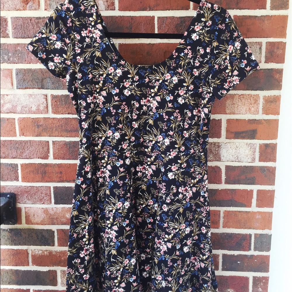 Floral Pattern Dress