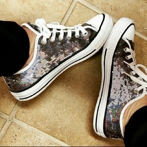 Sequins Converse