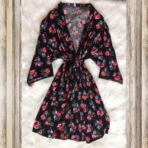 PinkBlush Floral Maternity/Nursing Robe! Sz XLarge