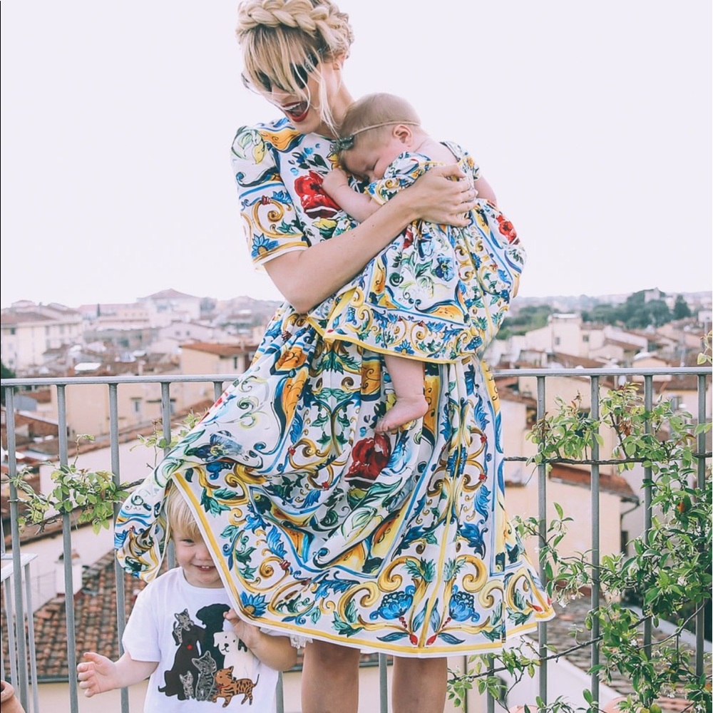 ******SOLD********Dolce gabanna majorlica dress